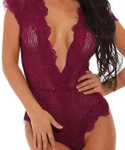 3WISHES Lingerie Perfectly Patterned Romper