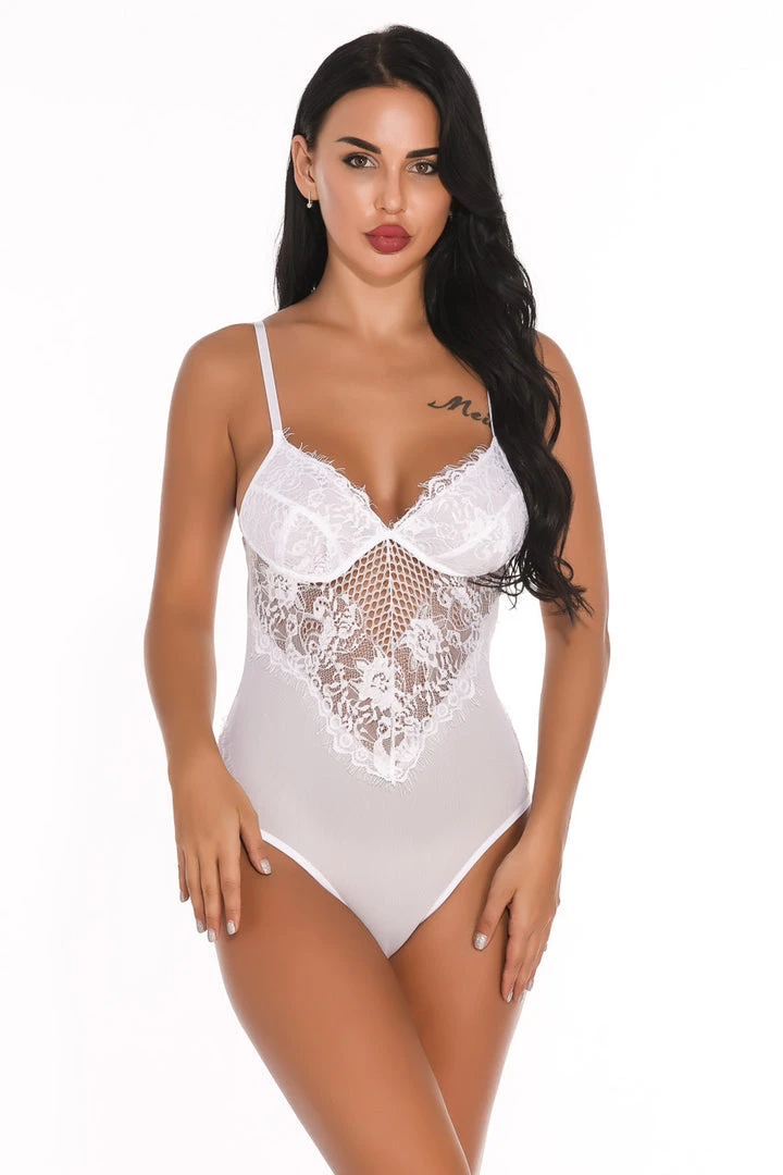 3WISHES Lingerie Lacy Inset Teddy 7 3WISHES Lingerie Lacy Inset Teddy