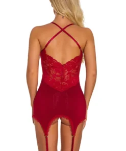 3WISHES Ga Ga Gorgeous Garter Chemise Chemise Lingerie 7 3WISHES Ga Ga Gorgeous Garter Chemise Chemise Lingerie