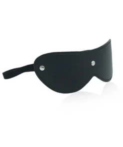 3WISHES Accessories Faux Leather Eye Mask