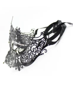 3WISHES Embroidered Masquerade Mask Accessories