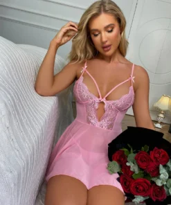 3WISHES Lingerie Moody Nights Babydoll