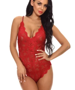 3WISHES Floral Scalloped Teddy