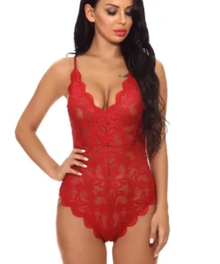 3WISHES Floral Scalloped Teddy