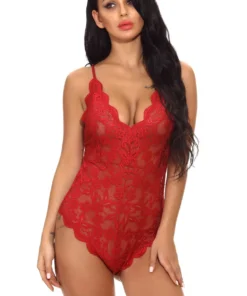 3WISHES Floral Scalloped Teddy