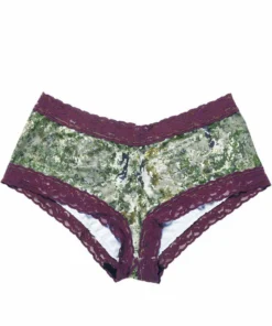 Wilderness Dreams Boyshorts Lace Trimmed Camo Boy Shorts