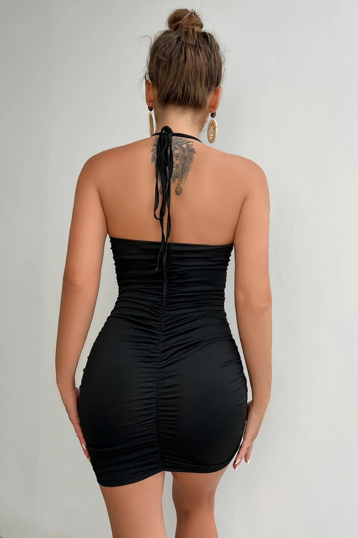 3Wishes Keyhole Mini Dress 3 3Wishes Keyhole Mini Dress