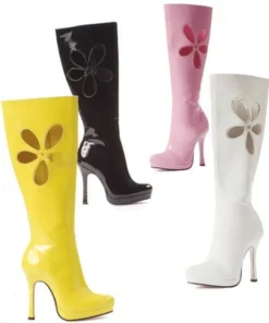 Leg Avenue Shoes Hippie Love Child High Heel Boots