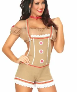 3WISHES Costumes Under $30 Sexy Gingy Costume