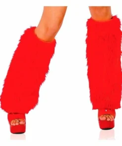 Roma Costume Sexy Fur Boot Covers Music Festival Wear
