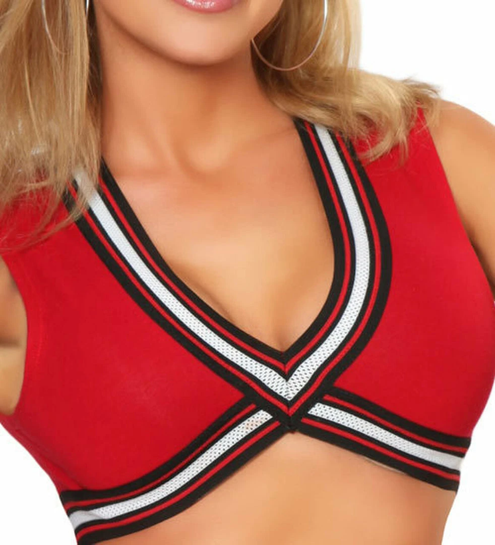 3WISHES Red Hot Sexy Cheerleading Costume 4 3WISHES Red Hot Sexy Cheerleading Costume