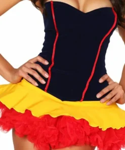 3WISHES Sexy White As Snow Costume TV & Movie Costumes