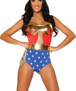 3WISHES Sexy Halloween Costumes American Hero Costume