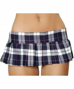 Roma Costume Pleated Plaid Schoolgirl Skirt 11 Roma Costume Pleated Plaid Schoolgirl Skirt