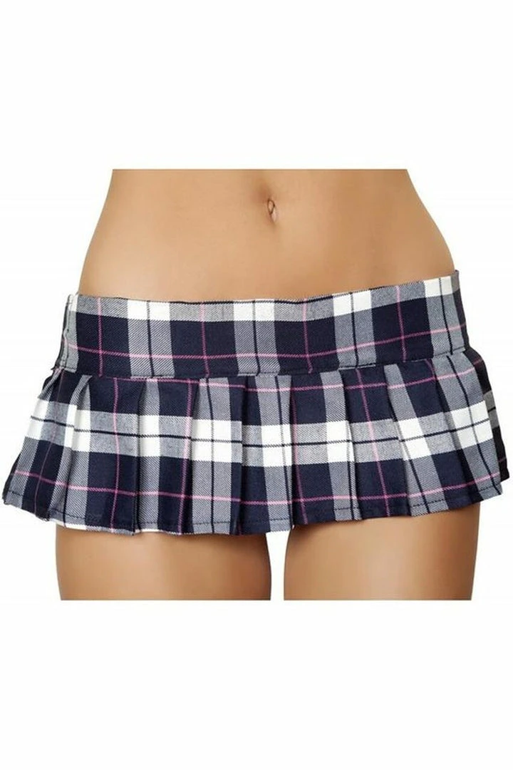 Roma Costume Pleated Plaid Schoolgirl Skirt 5 Roma Costume Pleated Plaid Schoolgirl Skirt