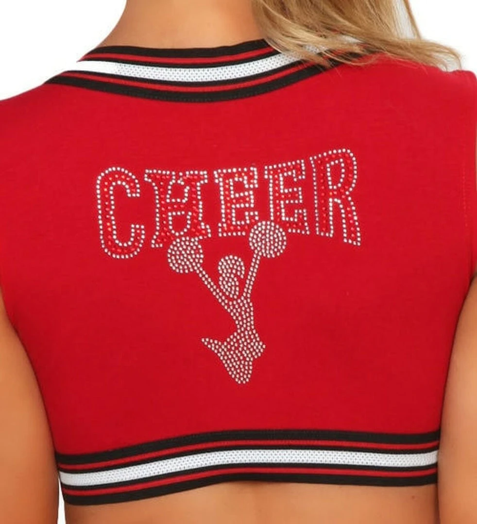 3WISHES Red Hot Sexy Cheerleading Costume 6 3WISHES Red Hot Sexy Cheerleading Costume