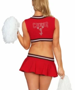 3WISHES Red Hot Sexy Cheerleading Costume 18 3WISHES Red Hot Sexy Cheerleading Costume