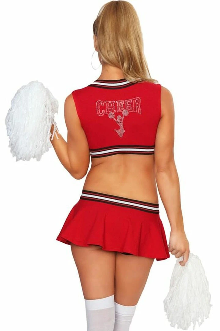 3WISHES Red Hot Sexy Cheerleading Costume 9 3WISHES Red Hot Sexy Cheerleading Costume