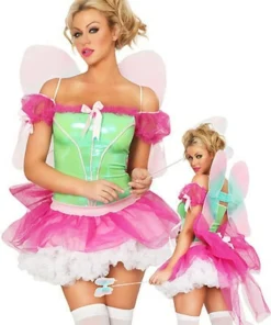Roma Costume Sexy Halloween Costumes Rainbow Sprite Fairy Costume