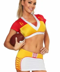 3WISHES Wild Receiver Sexy Football Costume