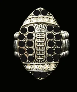 3WISHES Stretchy Football Ring