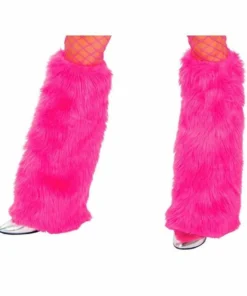 Roma Costume Sexy Fur Boot Covers Music Festival Wear
