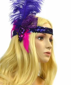 Glitz Teaz Pasties Accessories Flashy Feather Headband
