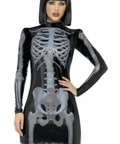 Fever Skeleton Print Costume Sexy Halloween Costumes 9 Fever Skeleton Print Costume Sexy Halloween Costumes