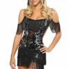 3WISHES Flapper Costumes Sequin Flapper Girl Costume