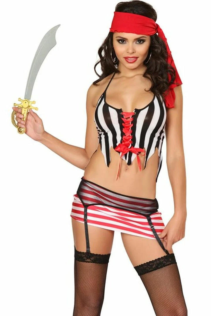 3WISHES The Sexy Booty Pirate Costume Lingerie Costumes 1 3WISHES The Sexy Booty Pirate Costume Lingerie Costumes