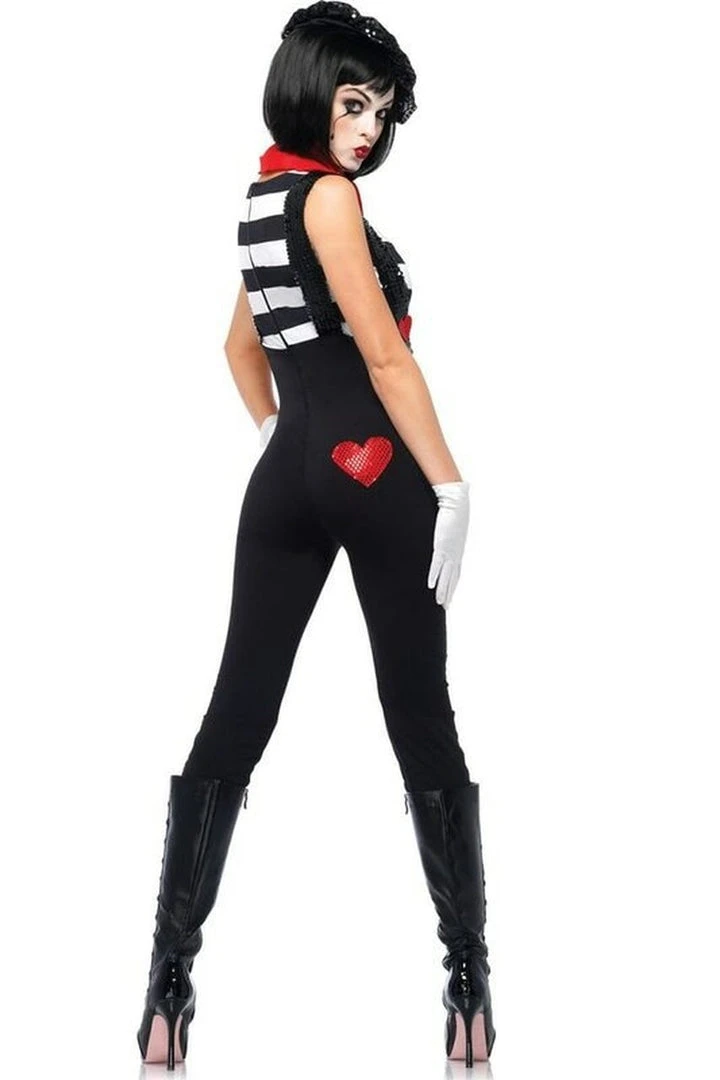 Leg Avenue TV & Movie Costumes Sexy Mime Costume 2 Leg Avenue TV & Movie Costumes Sexy Mime Costume