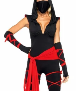 Leg Avenue Deadly Ninja Costume With Face Mask