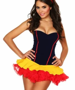 3WISHES Sexy White As Snow Costume TV & Movie Costumes