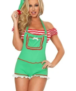3WISHES Enticing Elf Costume Lingerie Costumes