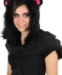 Elope Cat Knitted Beanie With Scarf Accessories