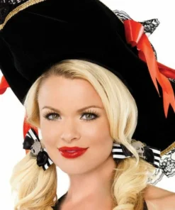 Leg Avenue Accessories Pirate Skull Hair Bows