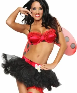 Leg Avenue Adult Ladybug Costume Sexy Halloween Costumes