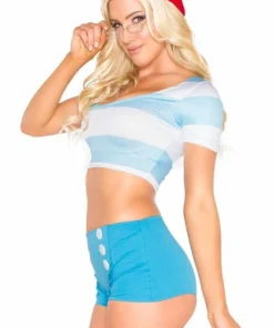 3WISHES Pirate Costumes 1st Mate Villain Costume