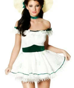 3WISHES Sexy Halloween Costumes Southern Belle Costume
