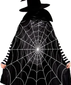 3WISHES Witch Costumes Black Widow Witch Costume