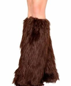 Roma Costume Sexy Fur Boot Covers Music Festival Wear