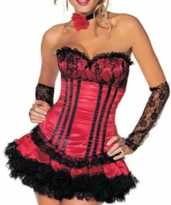 Shirley Of Hollywood Dance Hall Holly Saloon Girl Costume