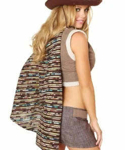 3WISHES Sexy Halloween Costumes The Drifter Cowgirl Costume