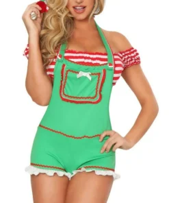 3WISHES Enticing Elf Costume Lingerie Costumes