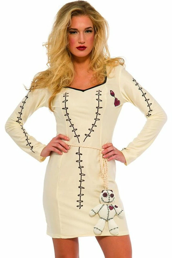 Rubie's Voodoo Doll Costume Dress Sexy Halloween Costumes 4 Rubie's Voodoo Doll Costume Dress Sexy Halloween Costumes
