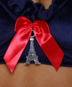 3WISHES Sexy School Costumes Parisian Schoolgirl Halloween Costume