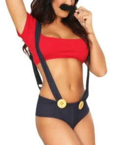 3WISHES Couples Costumes Super Gamer Girl Costume