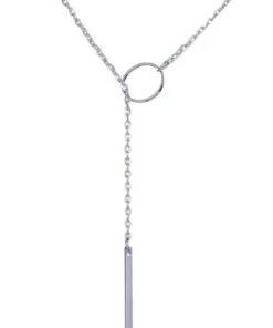 Bored Kitty Circle Geo Necklace