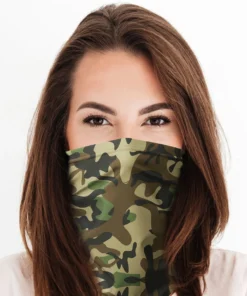 BodyZone Camouflage Costume Gaiter Mask Masks