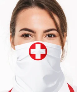 BodyZone Nurse Costume Gaiter Mask